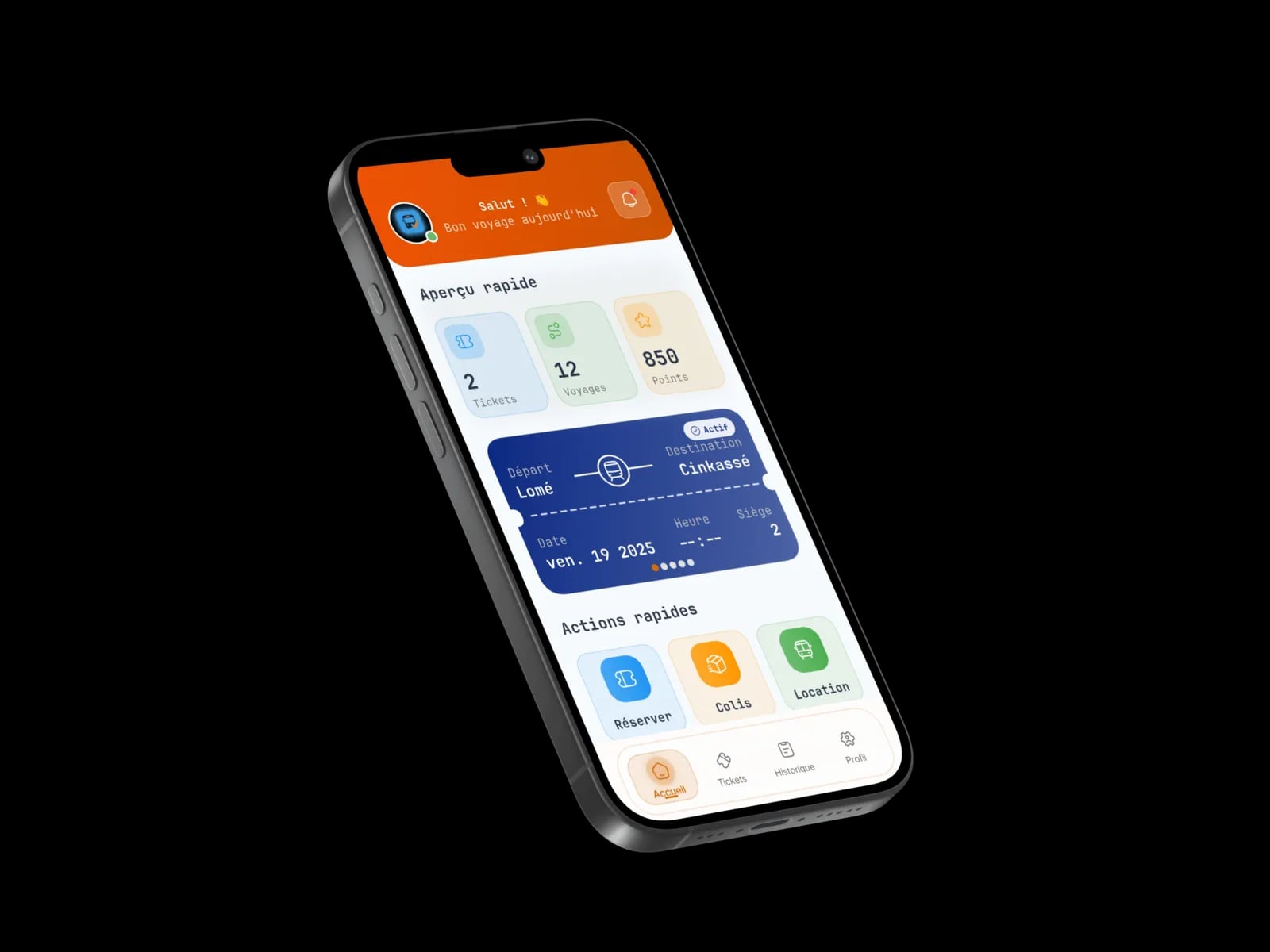 Choisissez votre trajet